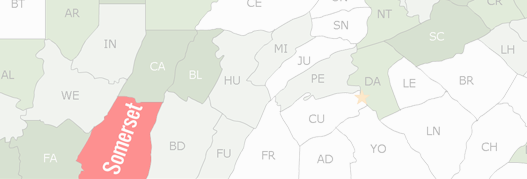 Somerset County Map