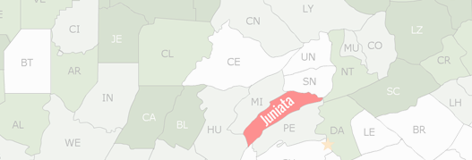 Juniata County Map